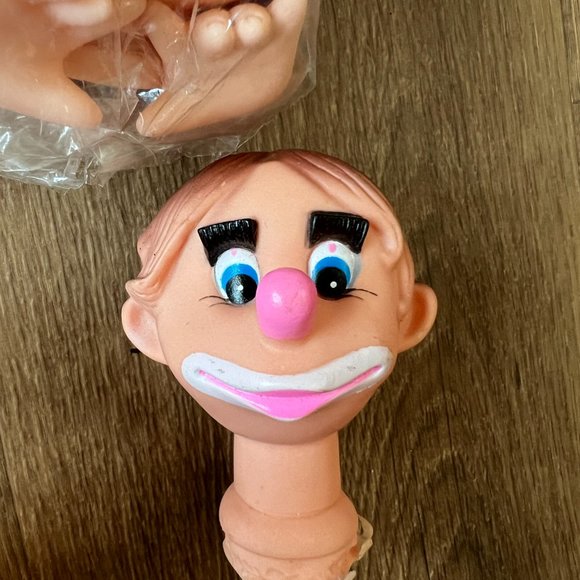 Vintage Mitzy Clown and Monkey Doll Parts 70's - Picture 6 of 12